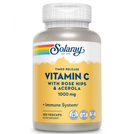 Solaray Super Bio Vitamin C, Buffered, Two Stage Timed